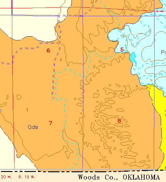 small geologic map