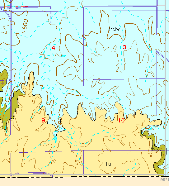 small geologic map