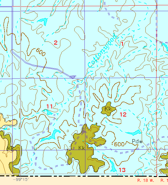 small geologic map