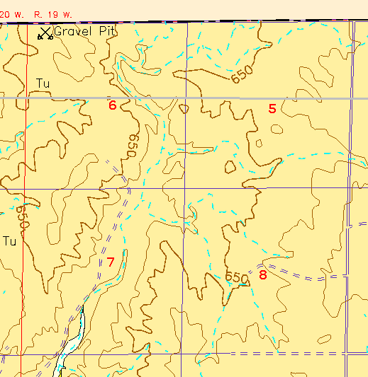 small geologic map