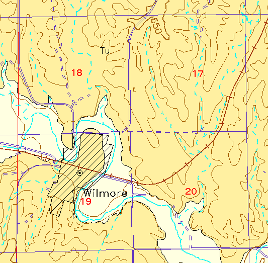 small geologic map