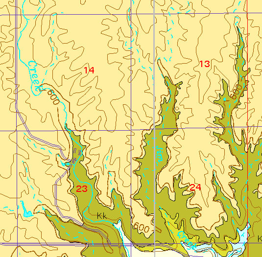 small geologic map