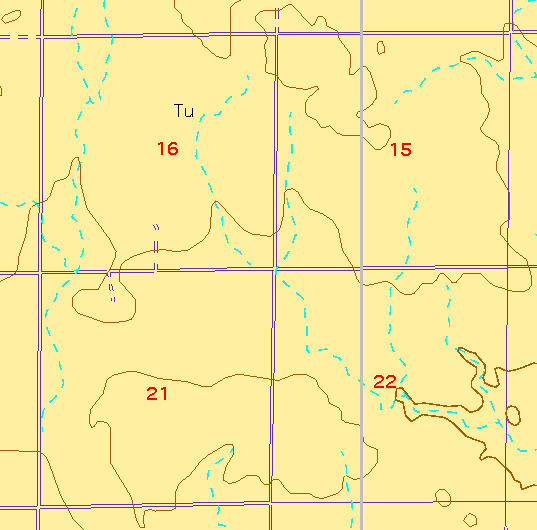 small geologic map