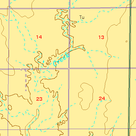 small geologic map