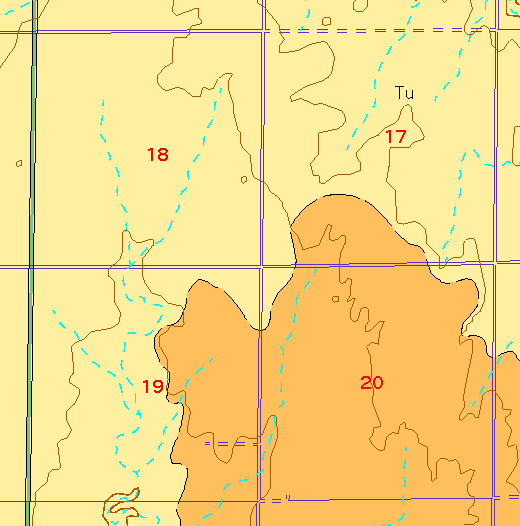 small geologic map