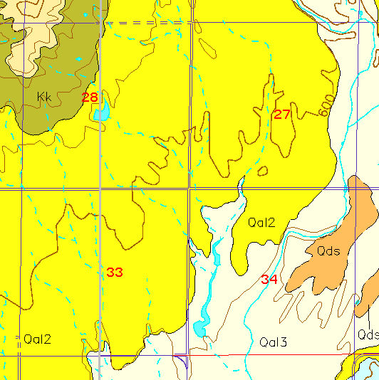 small geologic map