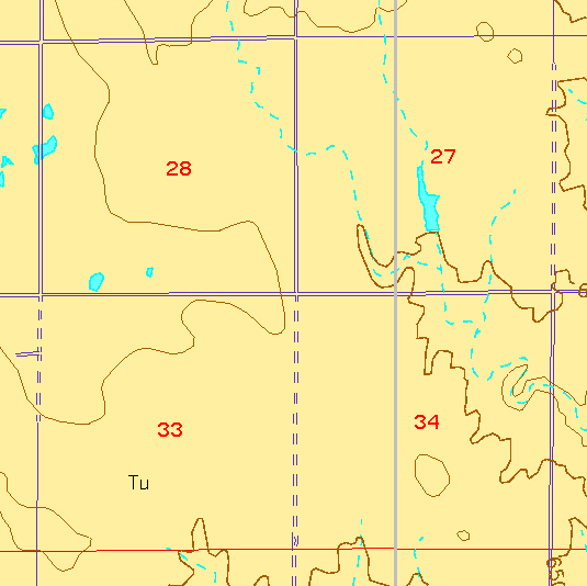 small geologic map