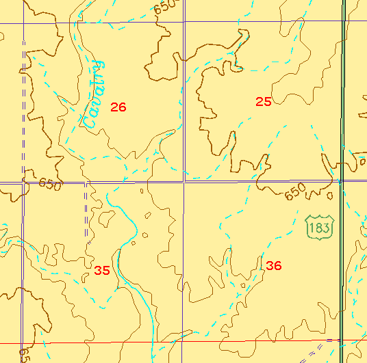 small geologic map
