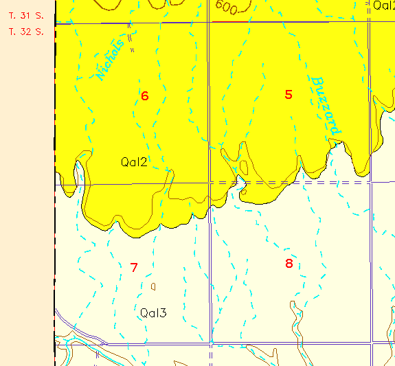 small geologic map