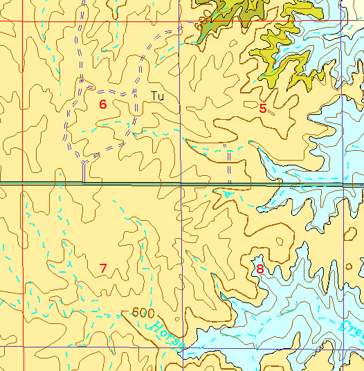 small geologic map