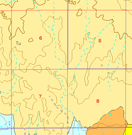 small geologic map