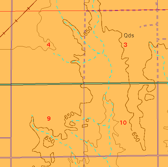 small geologic map