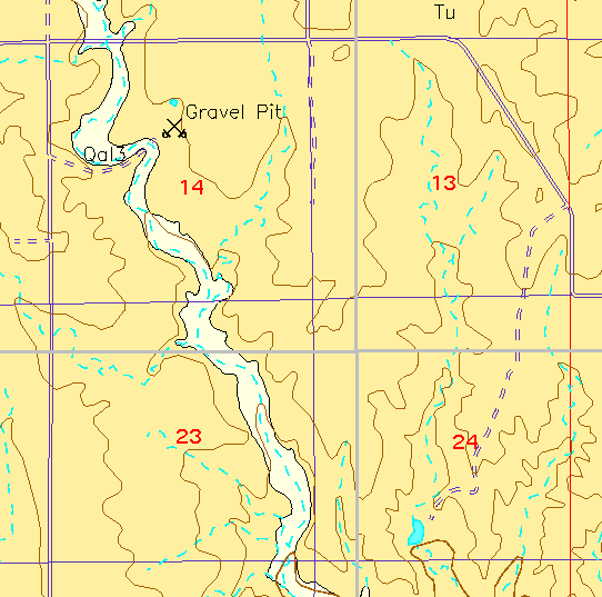 small geologic map