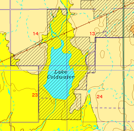 small geologic map