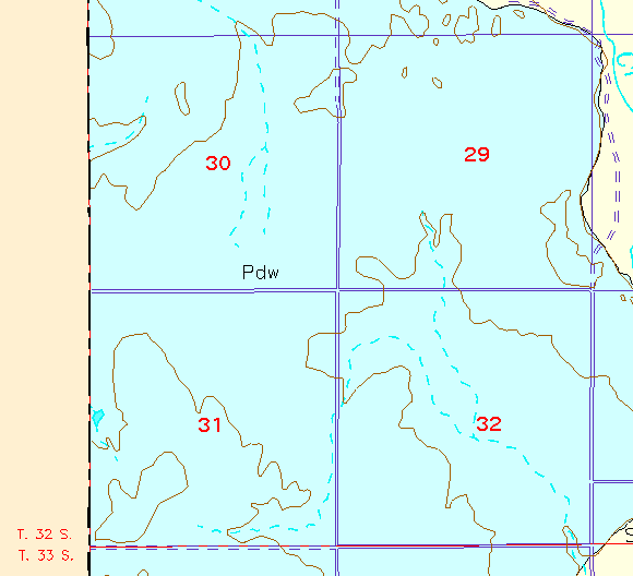 small geologic map