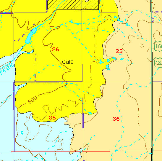 small geologic map
