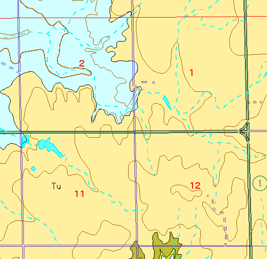 small geologic map