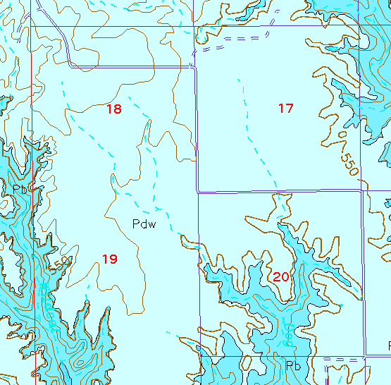 small geologic map