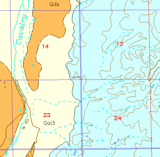 small geologic map