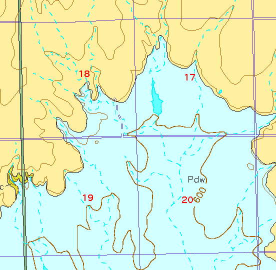 small geologic map