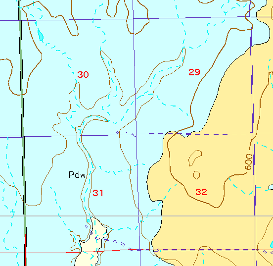 small geologic map