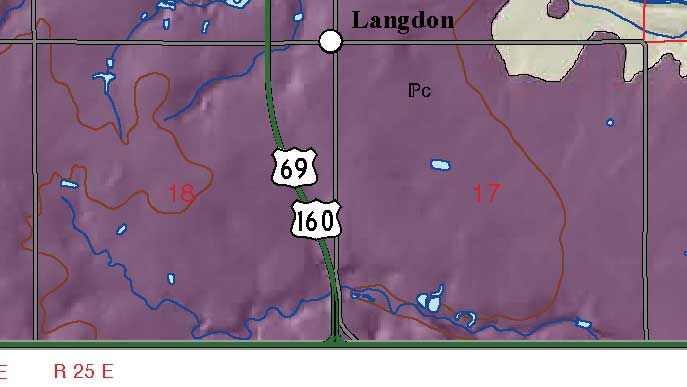 small geologic map