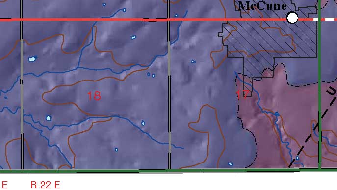 small geologic map