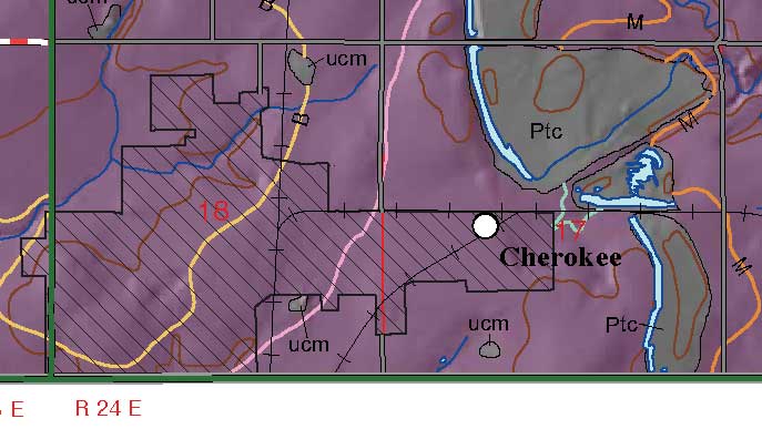 small geologic map