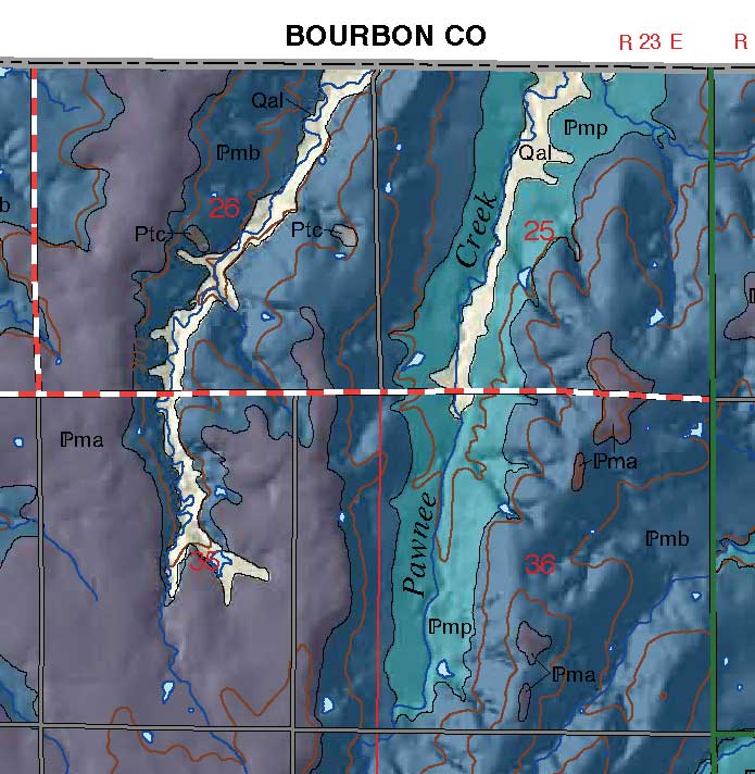 small geologic map