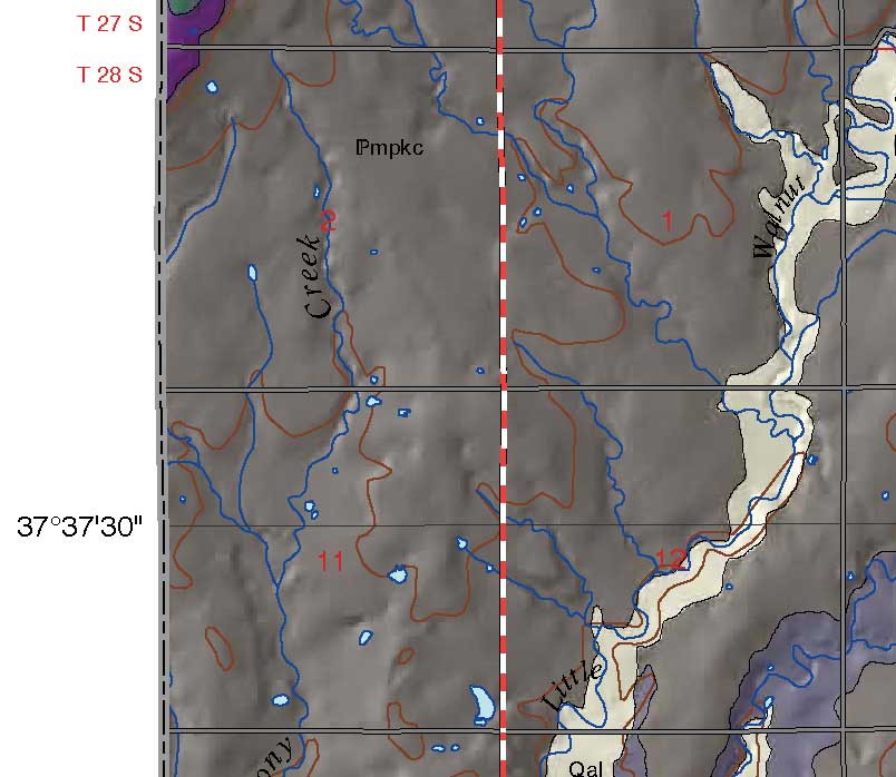 small geologic map