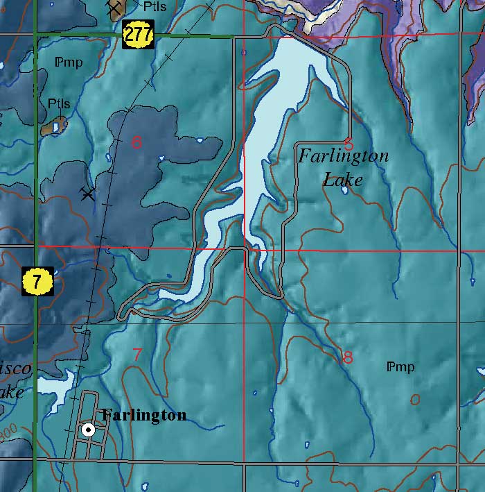 small geologic map