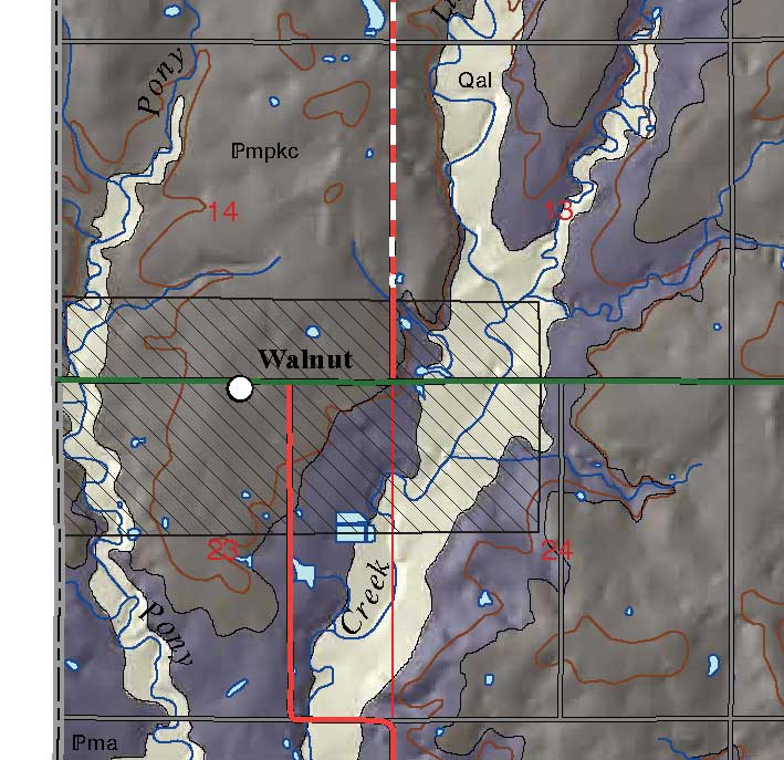 small geologic map