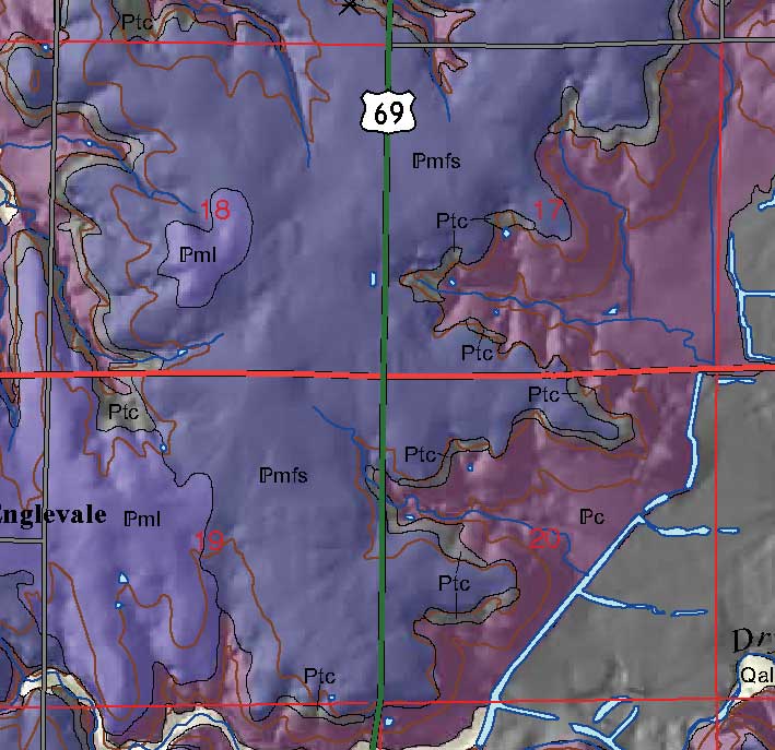 small geologic map