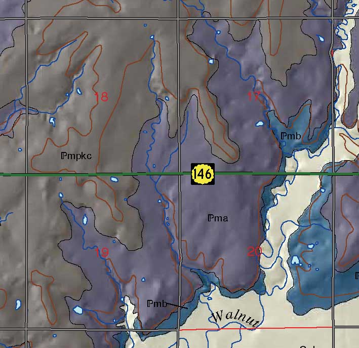 small geologic map