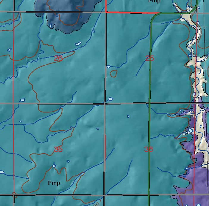 small geologic map