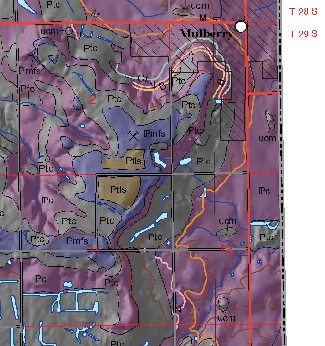 small geologic map