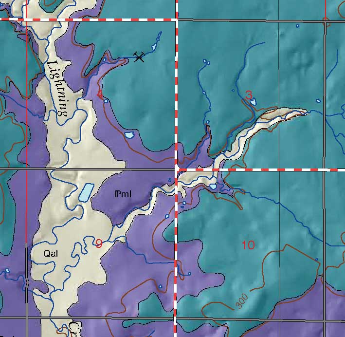 small geologic map