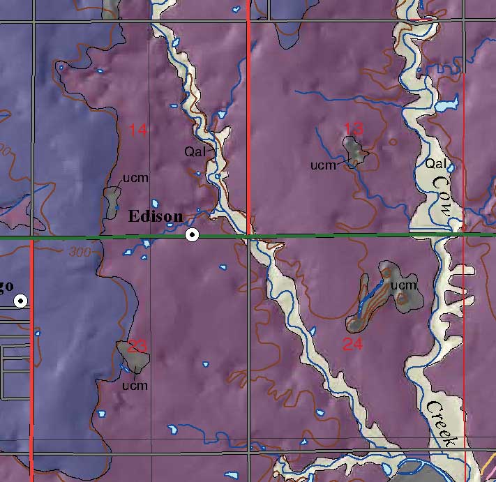 small geologic map