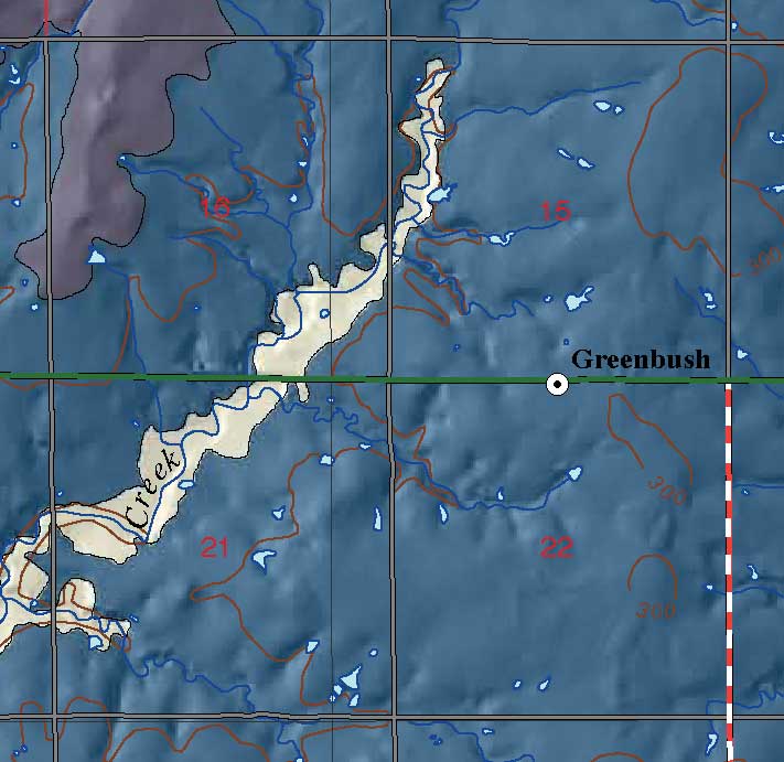 small geologic map