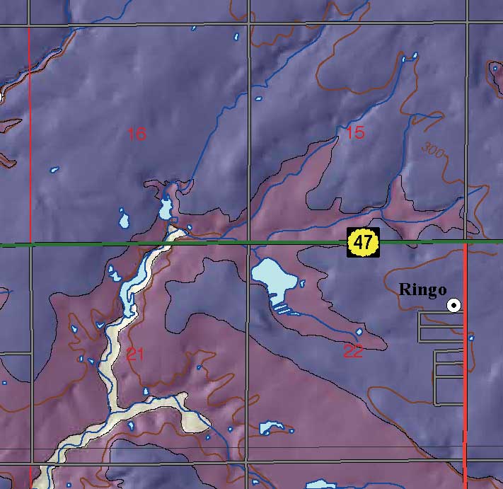 small geologic map