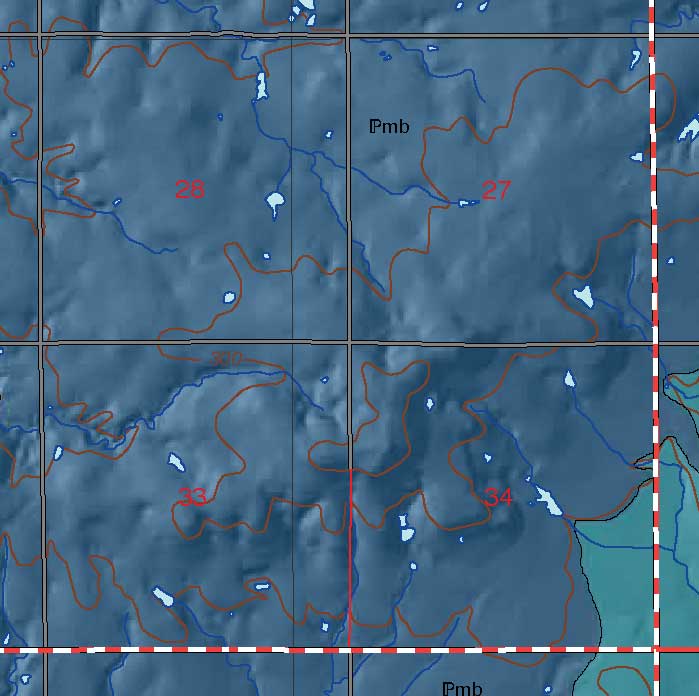 small geologic map