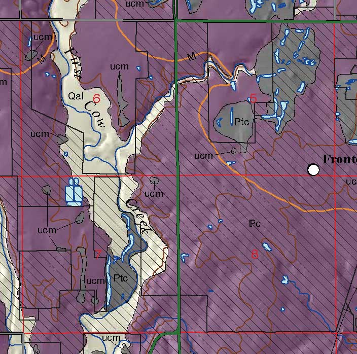 small geologic map