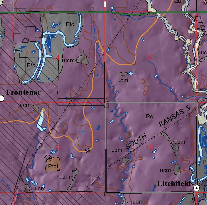 small geologic map