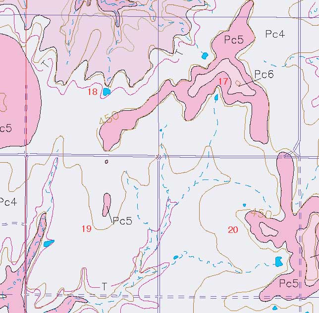 small geologic map