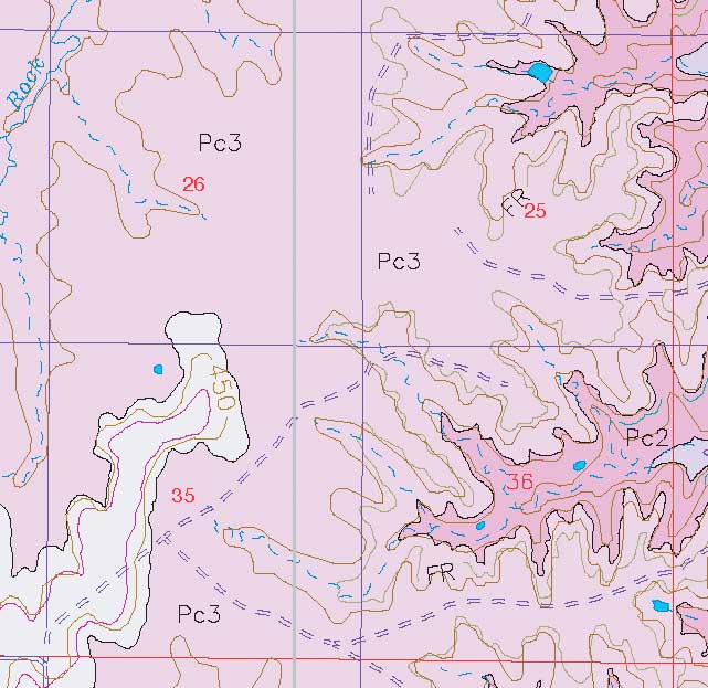 small geologic map