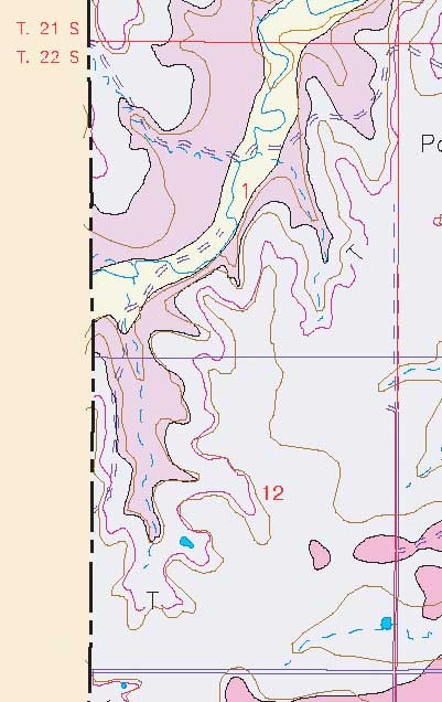 small geologic map