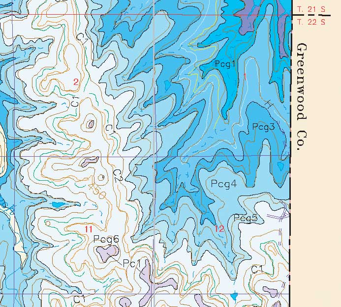 small geologic map