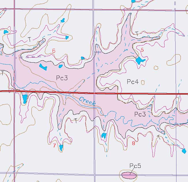 small geologic map