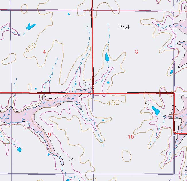 small geologic map