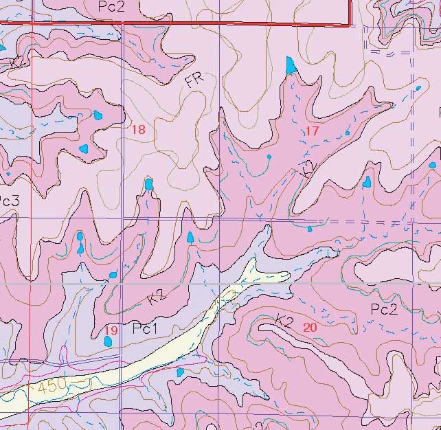 small geologic map